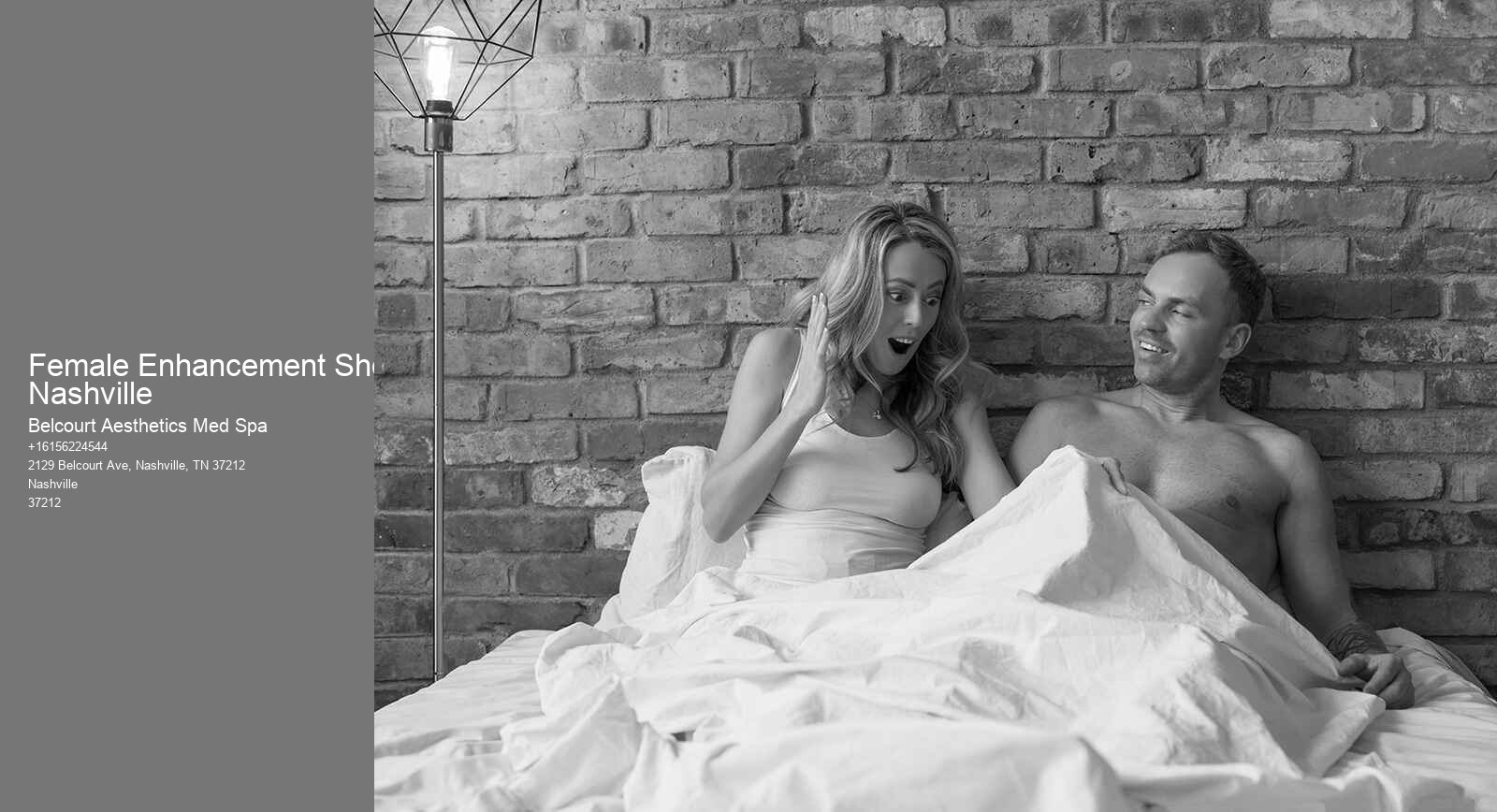 Female Enhancement Shot Nashville